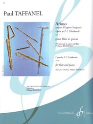 ARIOSO FLUTE AND PIANO cover